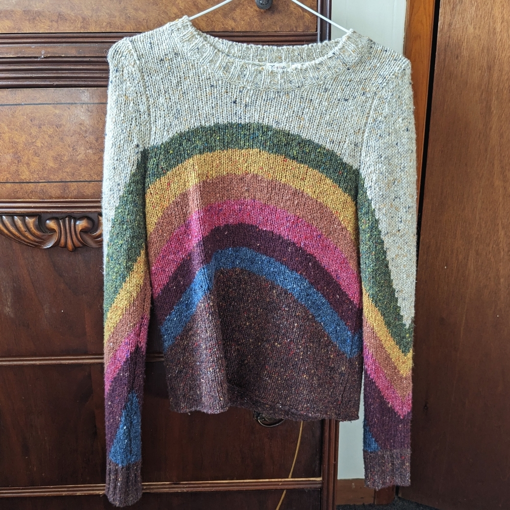 Sammy Over The Rainbow Crewneck Sweater
